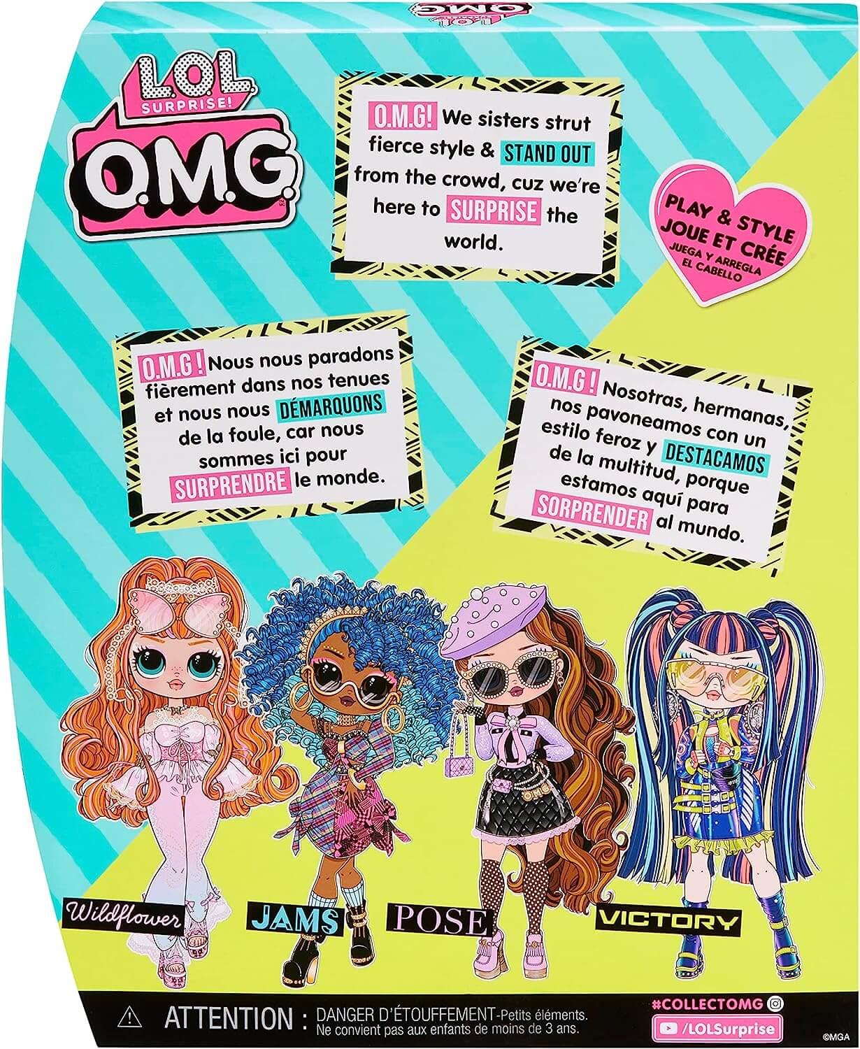 LOL Surprise OMG Victory Fashion Doll with Multiple Surprises - Series 8