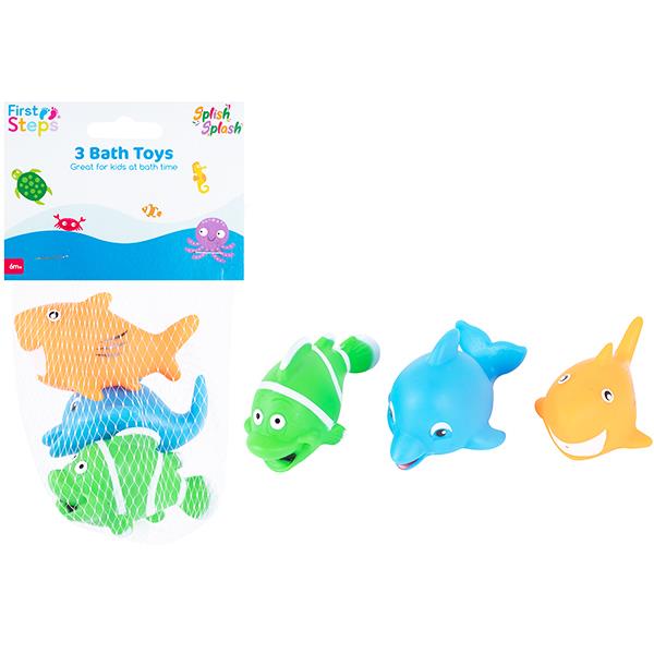First Steps Fish Family Bath Toys