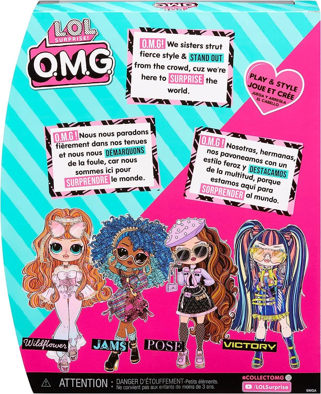 LOL Surprise OMG Jams Fashion Doll with Multiple Surprises – Series 8