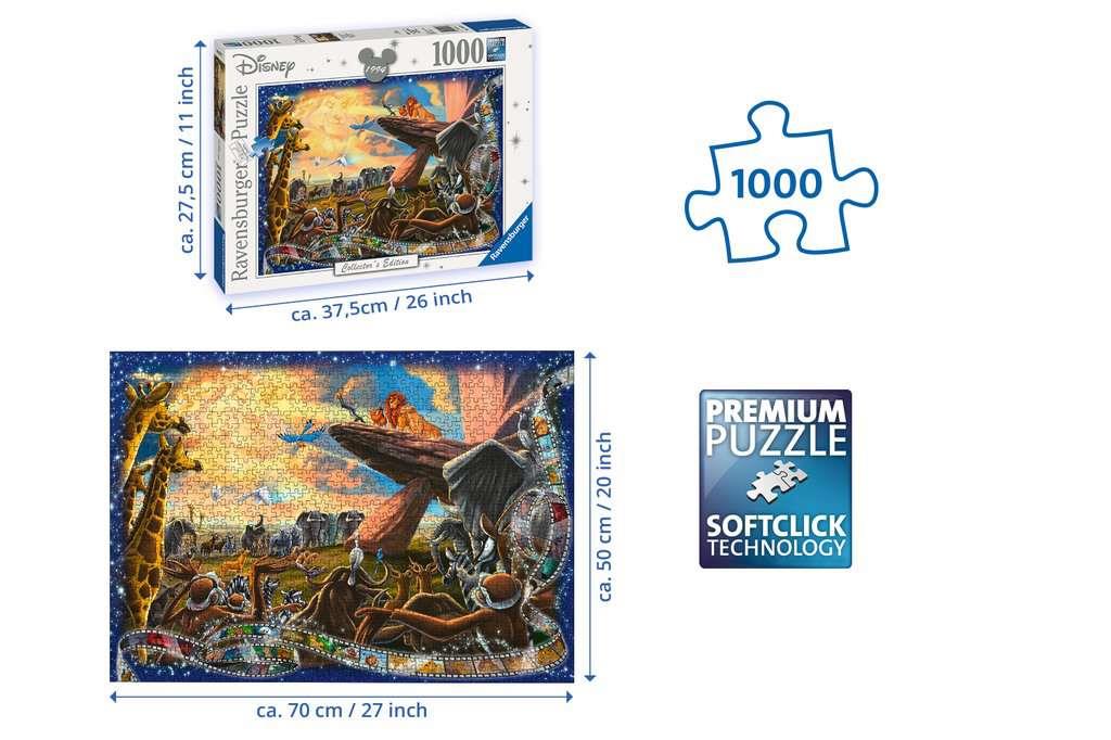 Ravensburger The Lion King 1000 Piece Jigsaw Puzzle