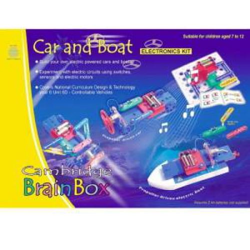 Cambridge Brainbox Cars And Boats 2 Electronics Kit