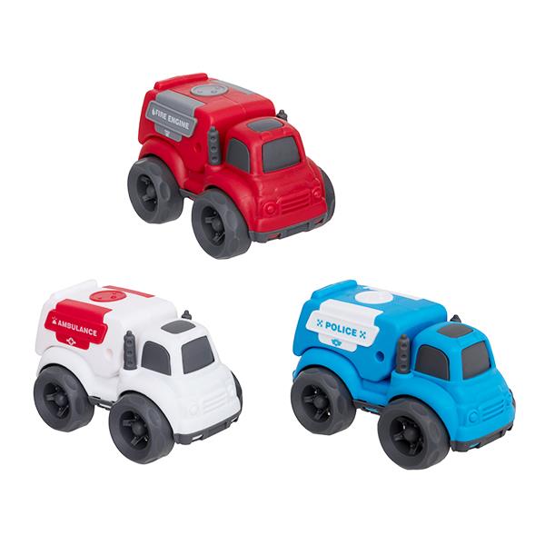 Children's Emergency Vehicle Toy (single)