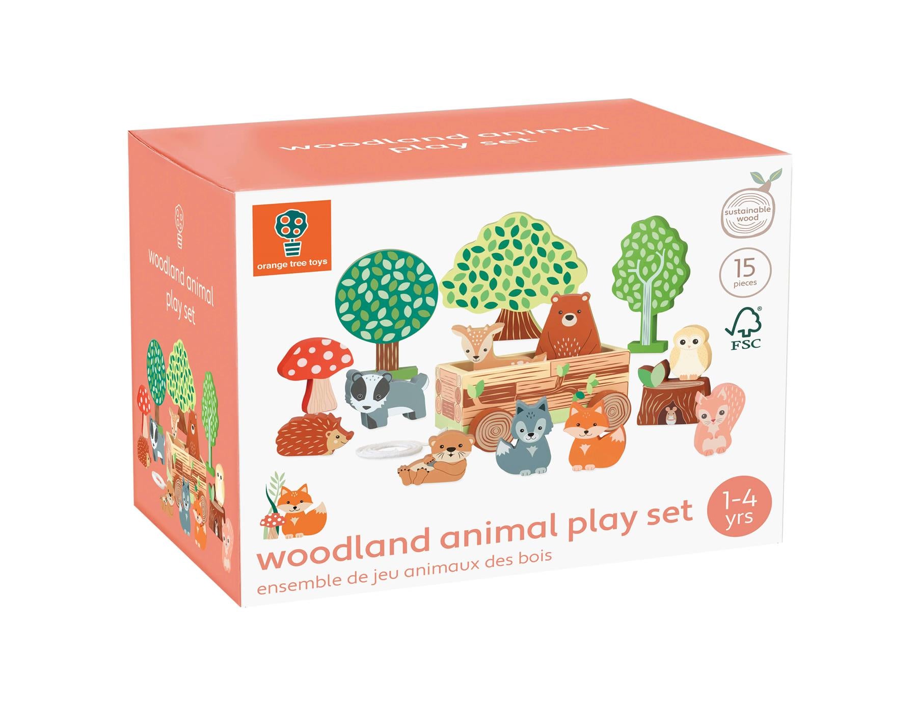 Orange Tree Toys Woodland Play Set