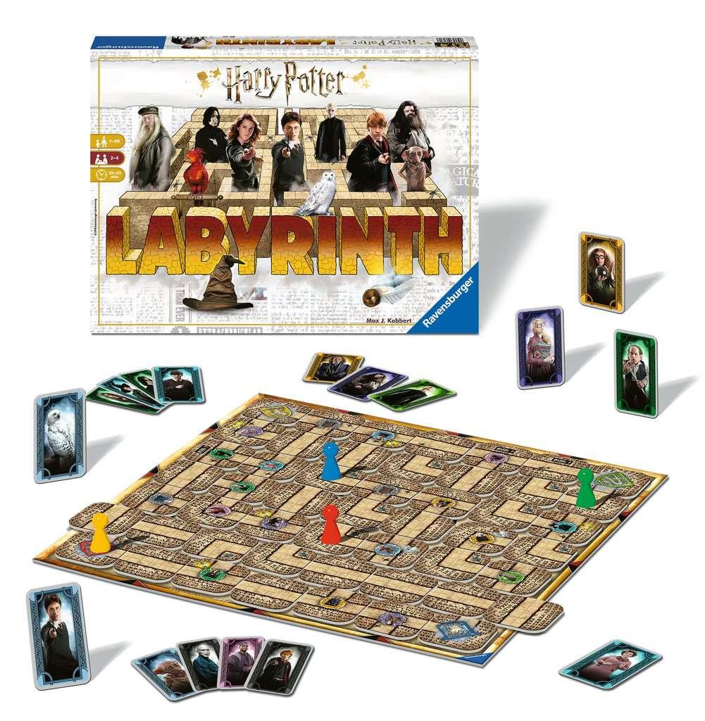 (Bashed) Ravensburger Harry Potter Labyrinth Board Game