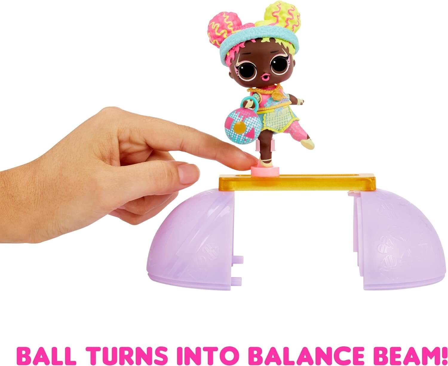 LOL Surprise All Star Sports Gymnastics Doll with 8 Surprises