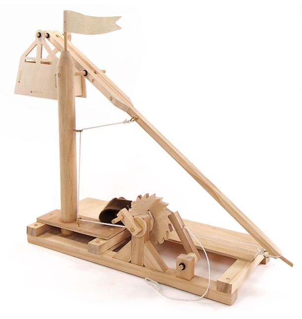 Build A Wooden Da Vinci Trebuchet Kit