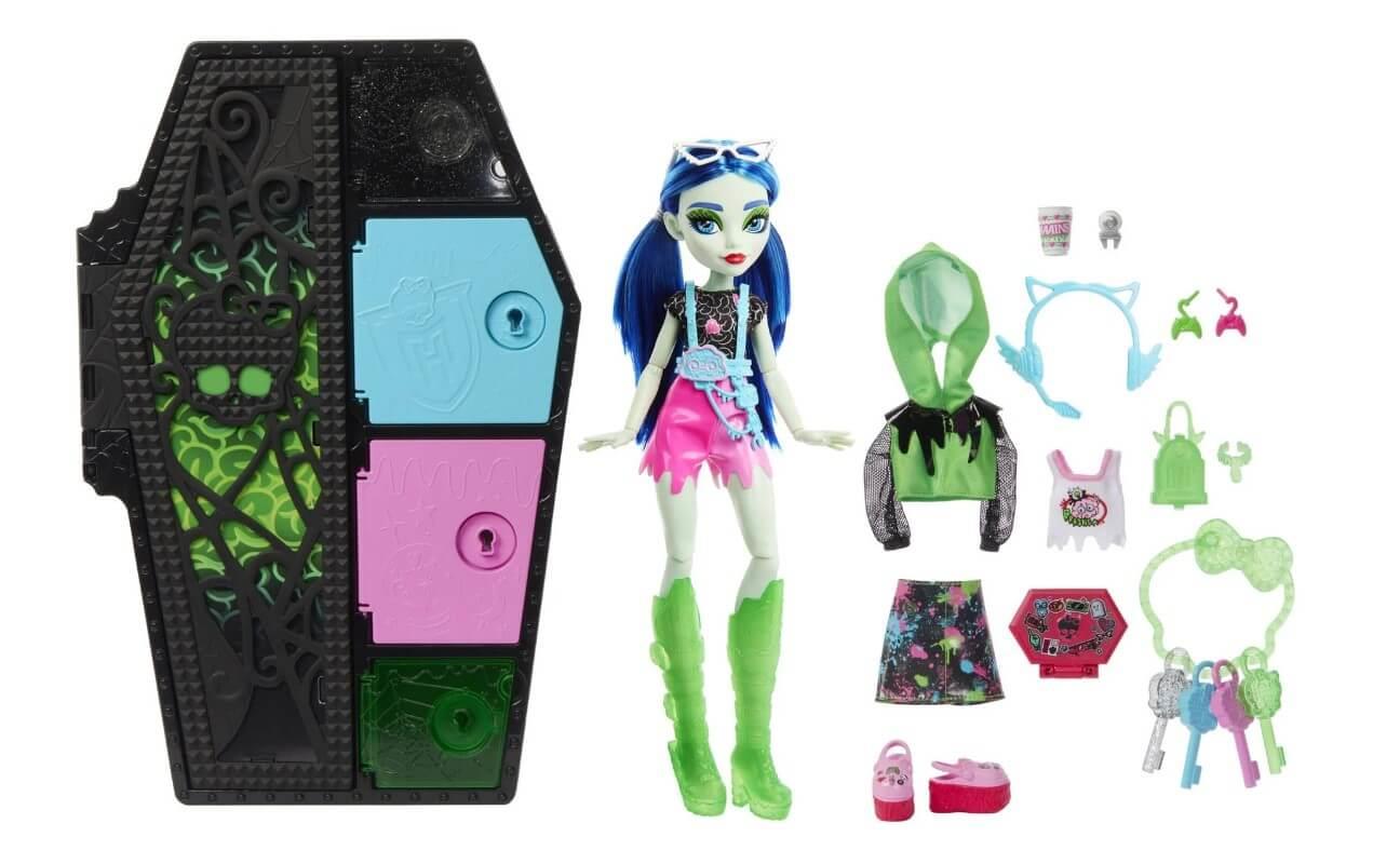 Monster High Skulltimate Secrets Neon Frights Ghoulia Yelps Doll