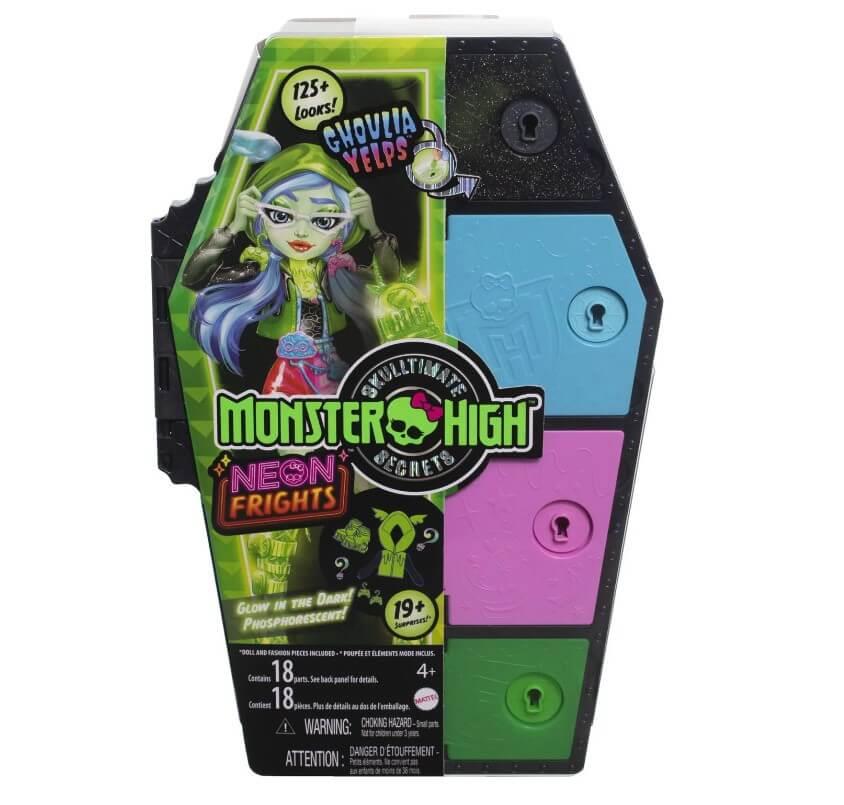 Monster High Skulltimate Secrets Neon Frights Ghoulia Yelps Doll