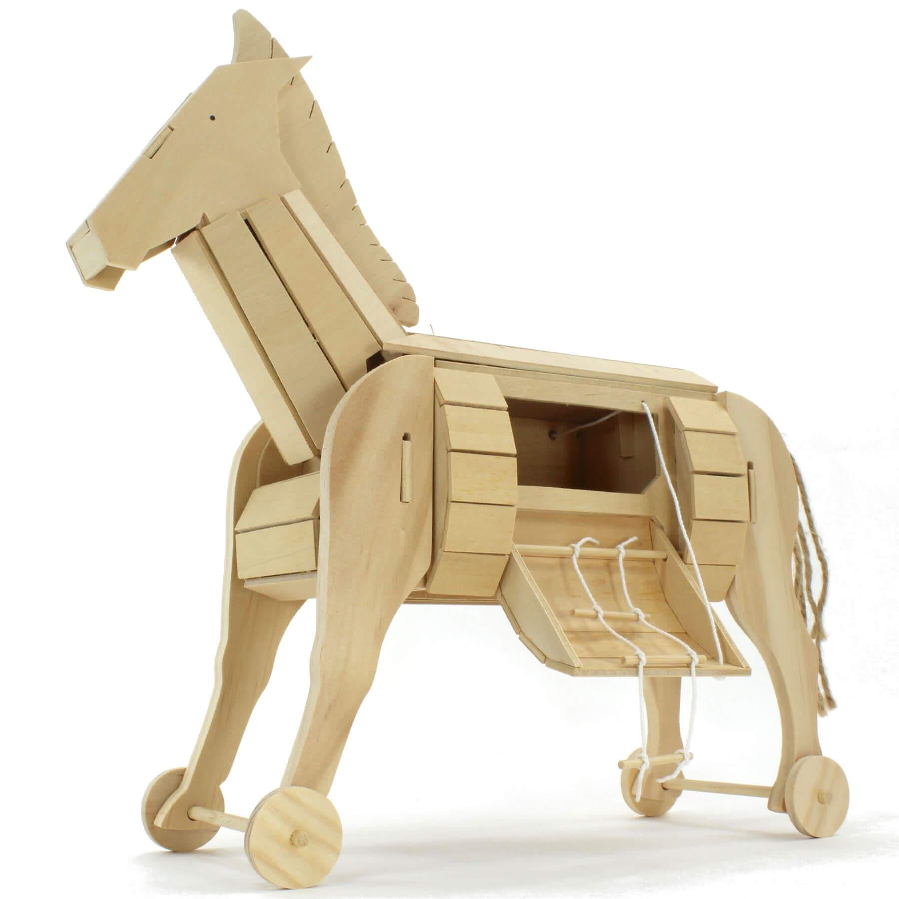 Build A Wooden Trojan Horse Kit