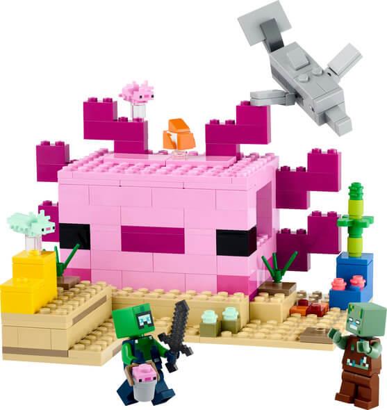 Lego Minecraft 21247 The Axolotl House