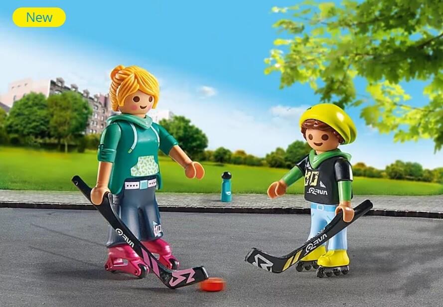 Playmobil DuoPack 71209 Roller Hockey