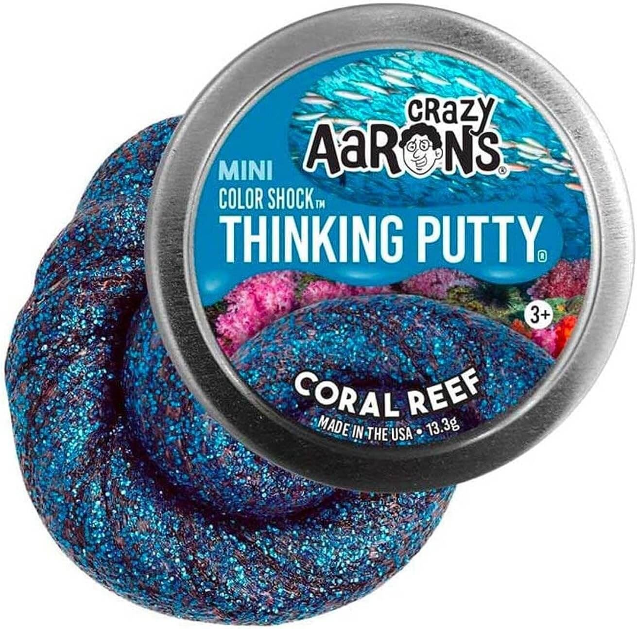Crazy Aaron's Mini Tin - Coral Reef Putty