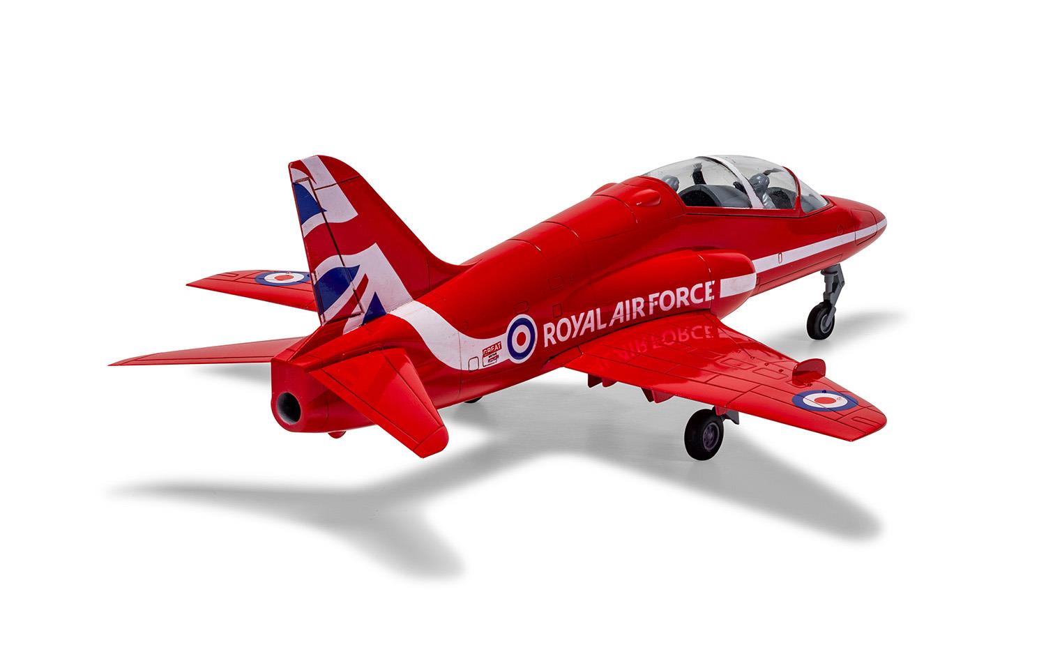 Airfix 1/72 Small Starter Set Red Arrows Hawk (A55002)
