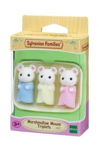 Sylvanian Families Marshmallow Triplets