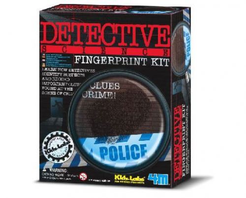 Great Gizmos 4M KidzLabs Detective Science Fingerprint Kit