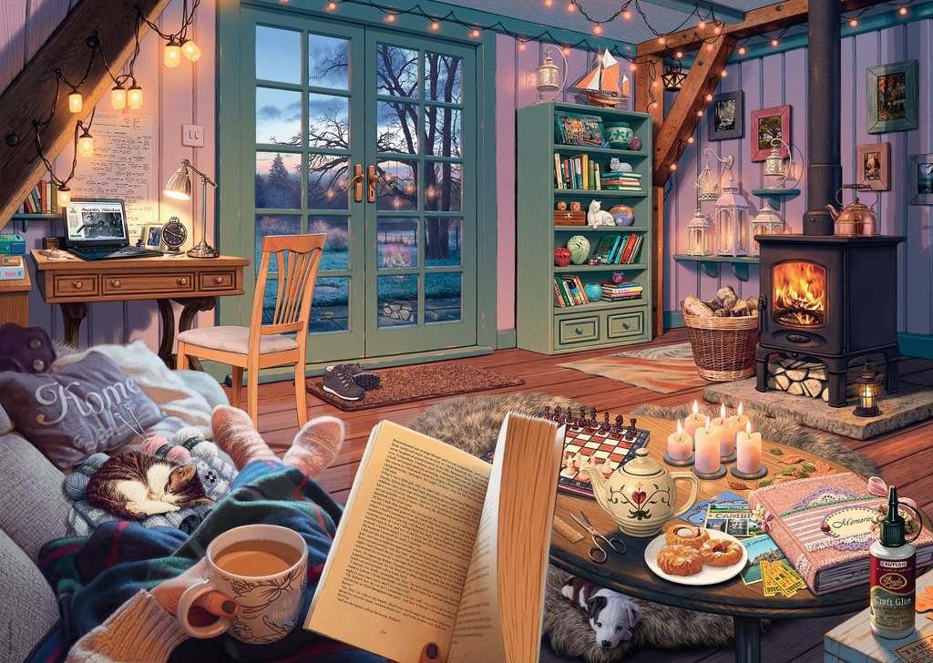 Ravensburger 15175 My Haven No. 6, The Cosy Shed 1000 Piece Jigsaw Puzzle