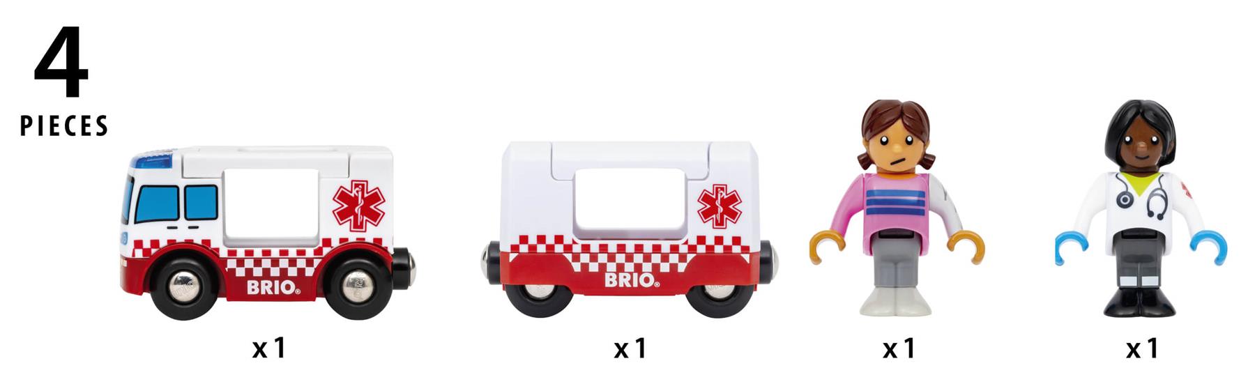 Brio World 36035 Rescue Ambulance