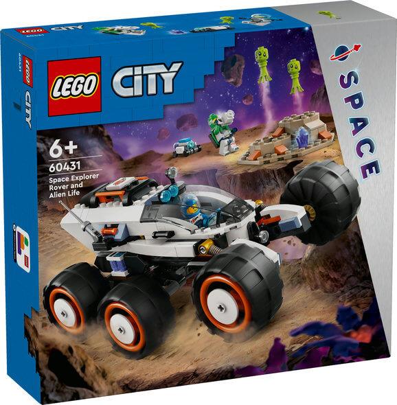 Lego City 60431 Space Explorer Rover and Alien Life