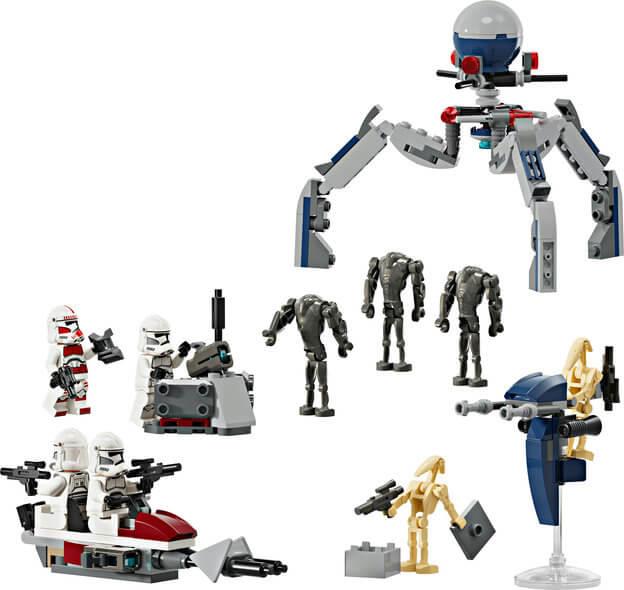 Lego Star Wars 75372 Clone Trooper & Battle Droid Battle Pack
