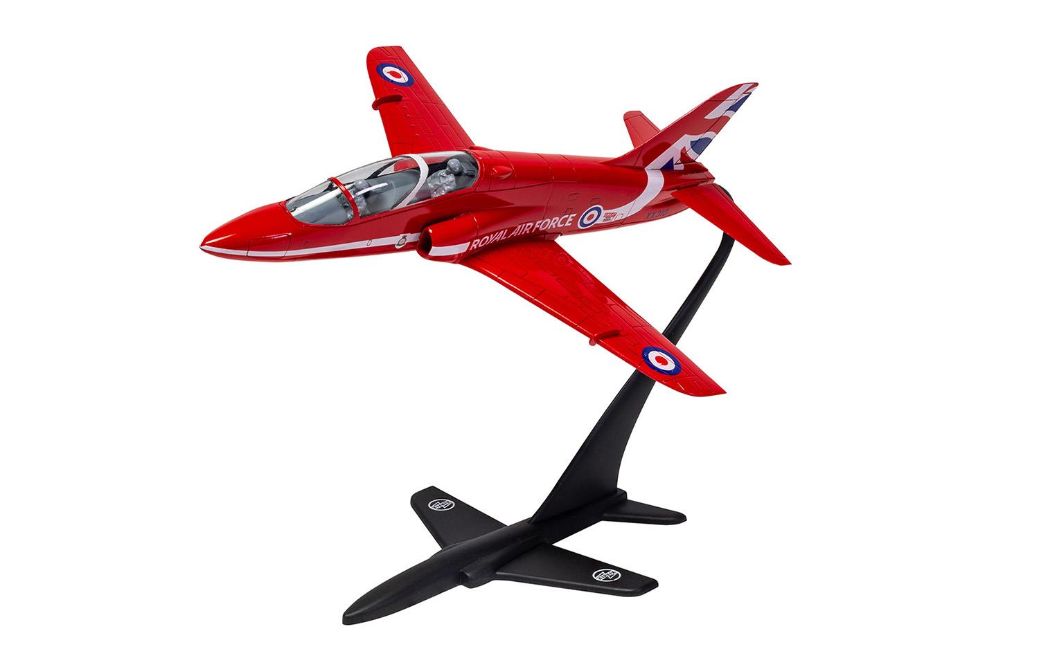 Airfix 1/72 Small Starter Set Red Arrows Hawk (A55002)