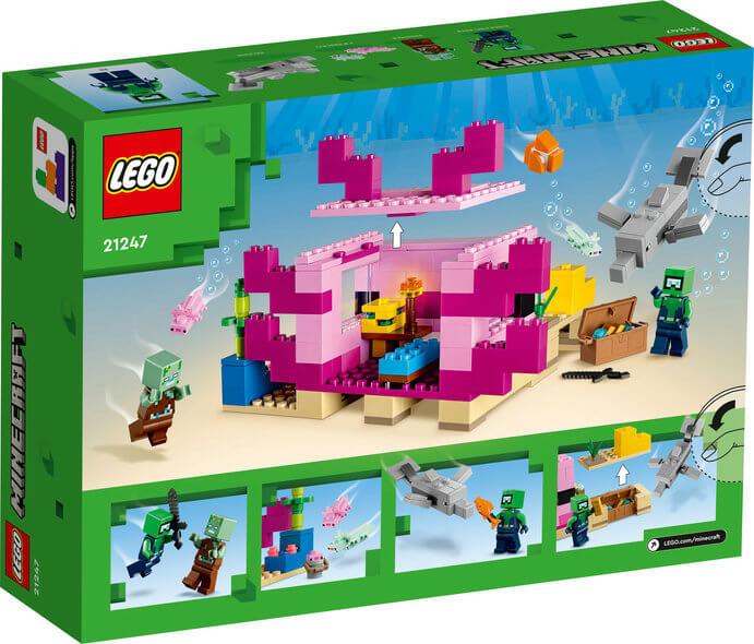 Lego Minecraft 21247 The Axolotl House