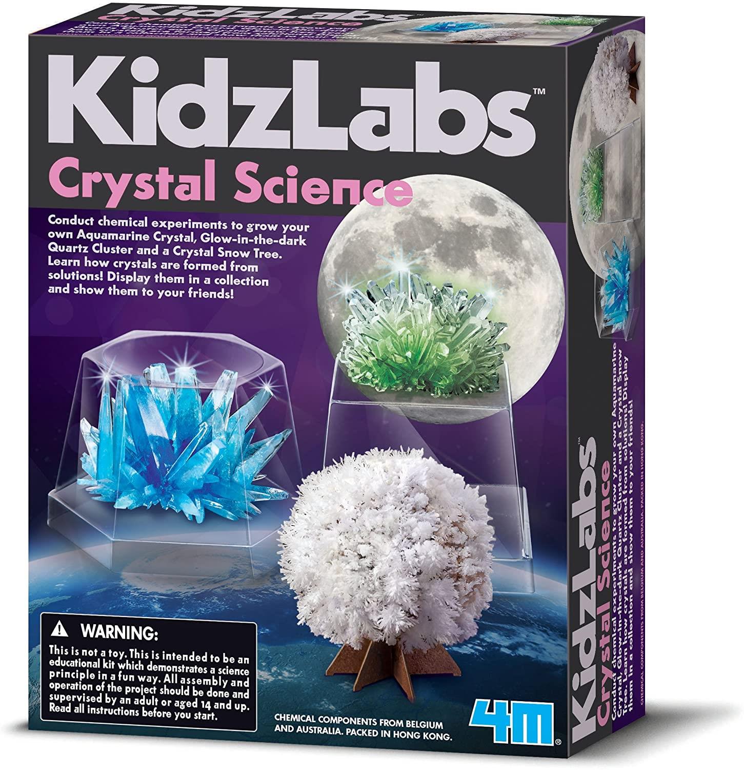Great Gizmos 4M KidzLabs Crystal Science