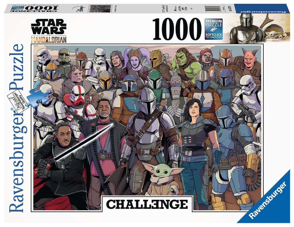 Ravensburger Star Wars The Mandalorian Challenge 1000 Piece Jigsaw Puzzle