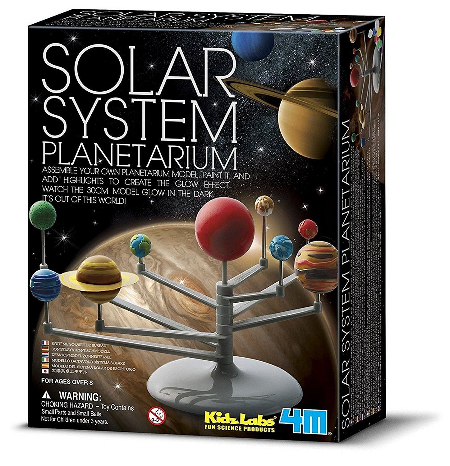 Great Gizmos 4M KidzLabs Solar System Planetarium Model Making Kit