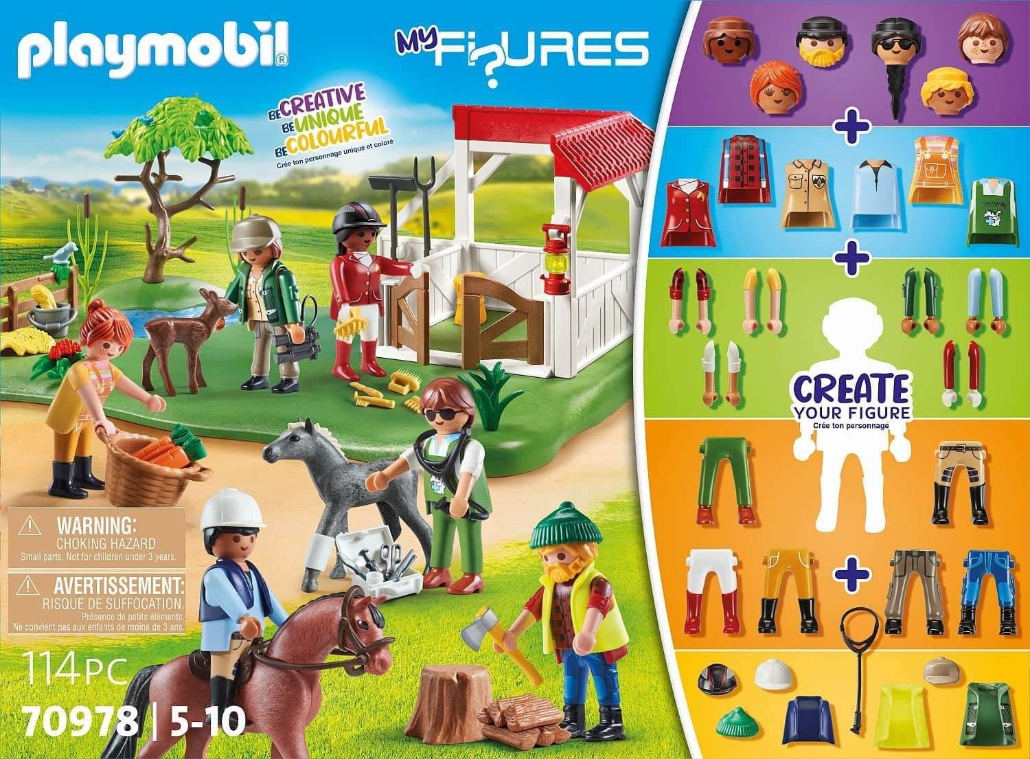Playmobil Country 70978 My Figures: Horse Ranch