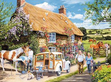 Ravensburger The Country Cottage 100 Piece Jigsaw Puzzle