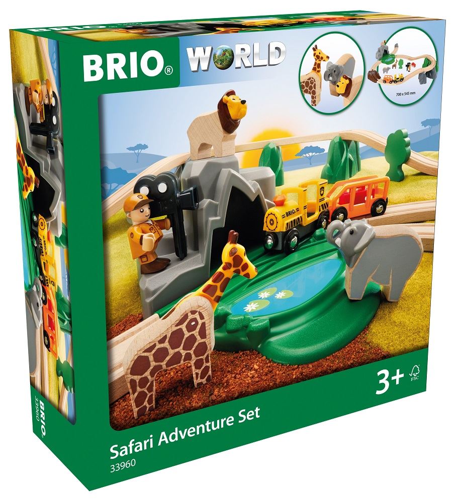 (Bashed) Brio 33960 Safari Adventure Set