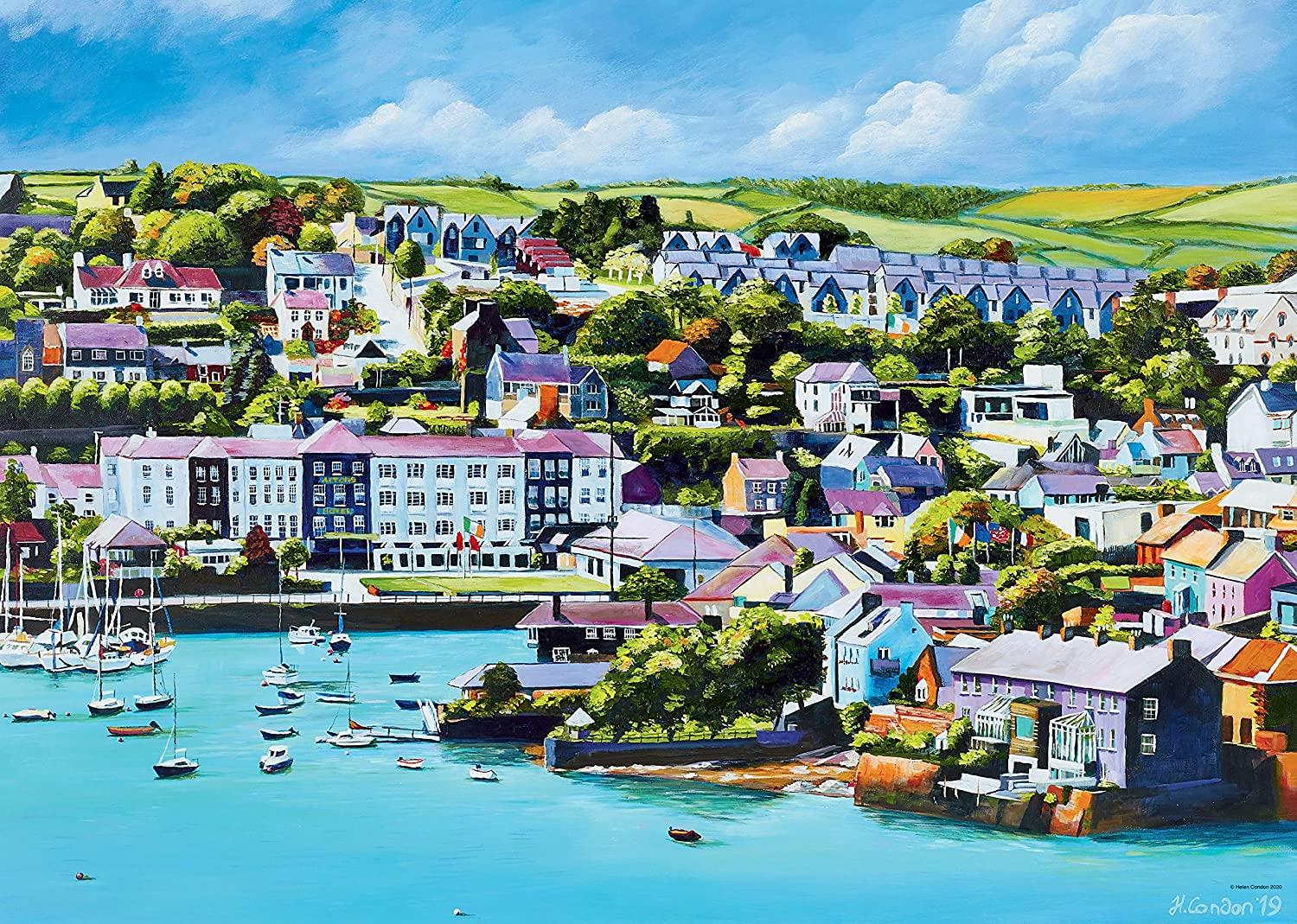 Ravensburger Kinsale Harbour County  Cork 1000 Piece Jigsaw Puzzle