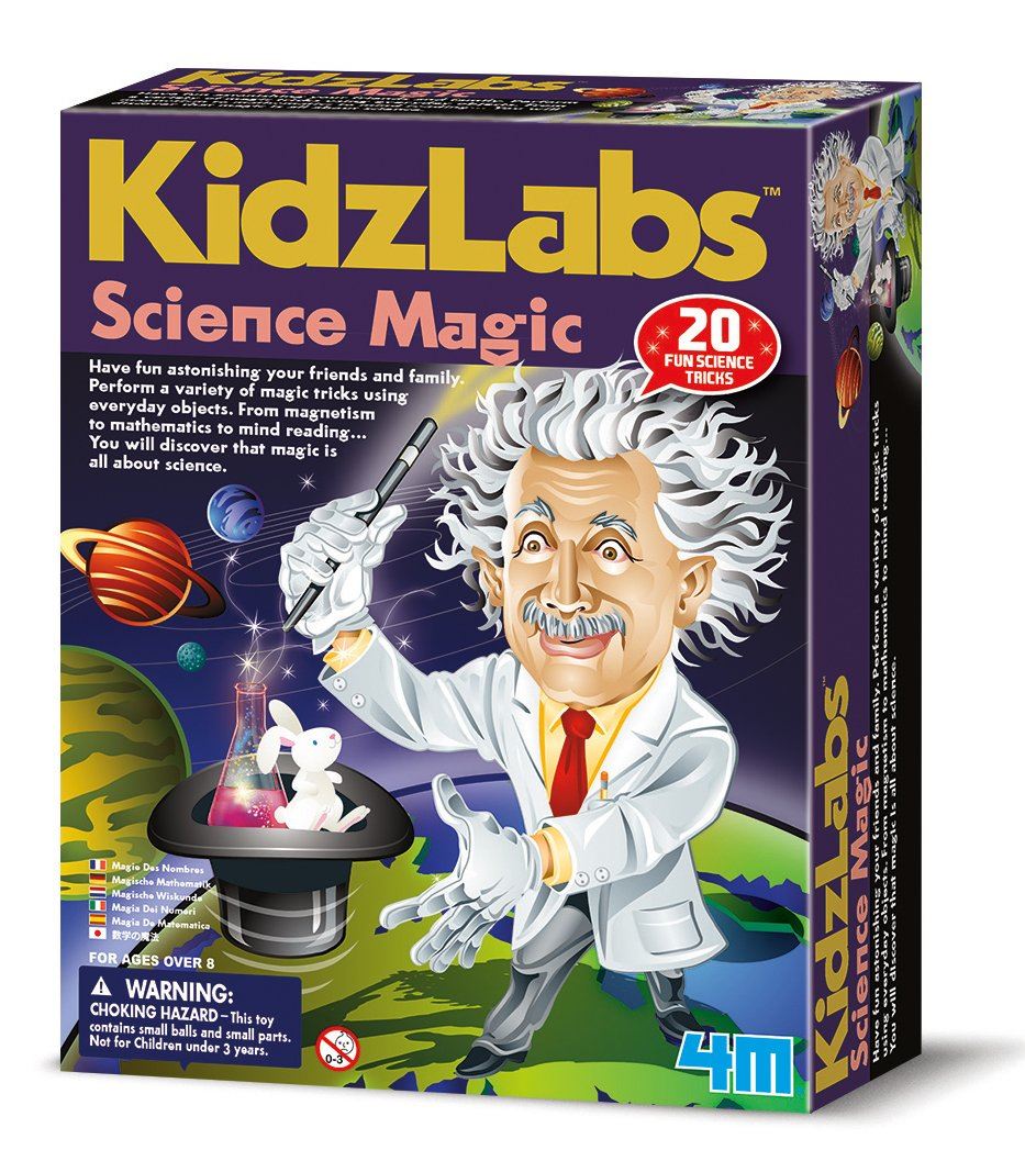 Great Gizmos 4M KidzLabs Science Magic - Contains 20 Fun Science Tricks