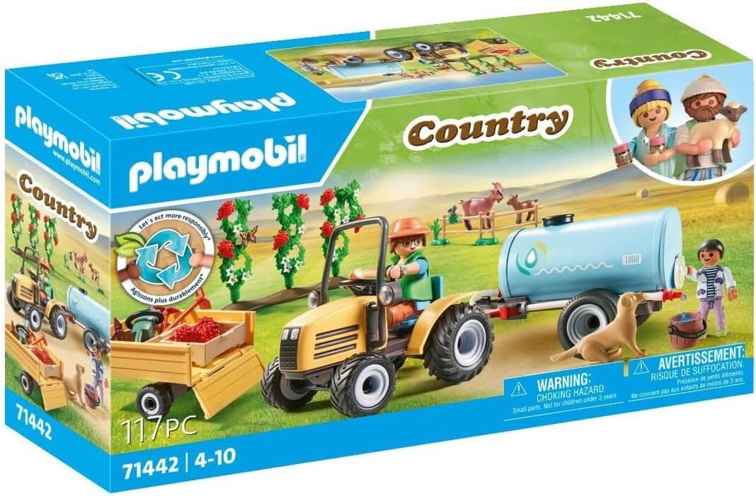 Playmobil Country 71442 Tractor with Trailer and Water Tank