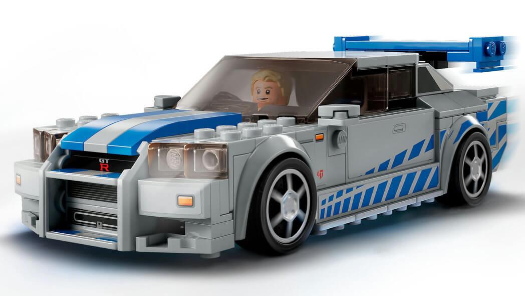 Lego Speed Champions 76917 2 Fast 2 Furious Nissan Skyline GT-R (R34)