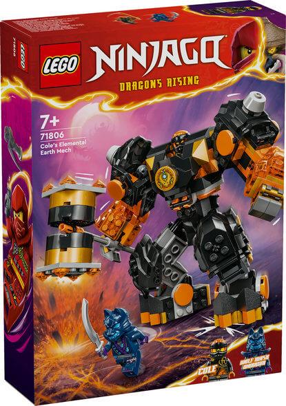 Lego Ninjago 71806 Cole's Elemental Earth Mech