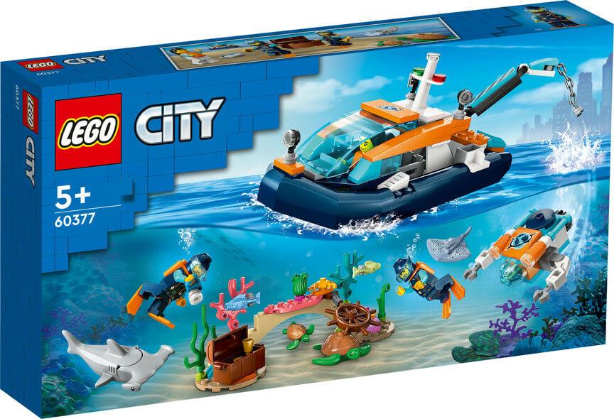 Lego City 60377 Explorer Diving Boat