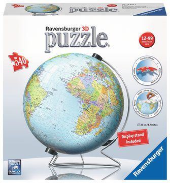 Ravensburger The Earth 540 Piece 3D Jigsaw Puzzle