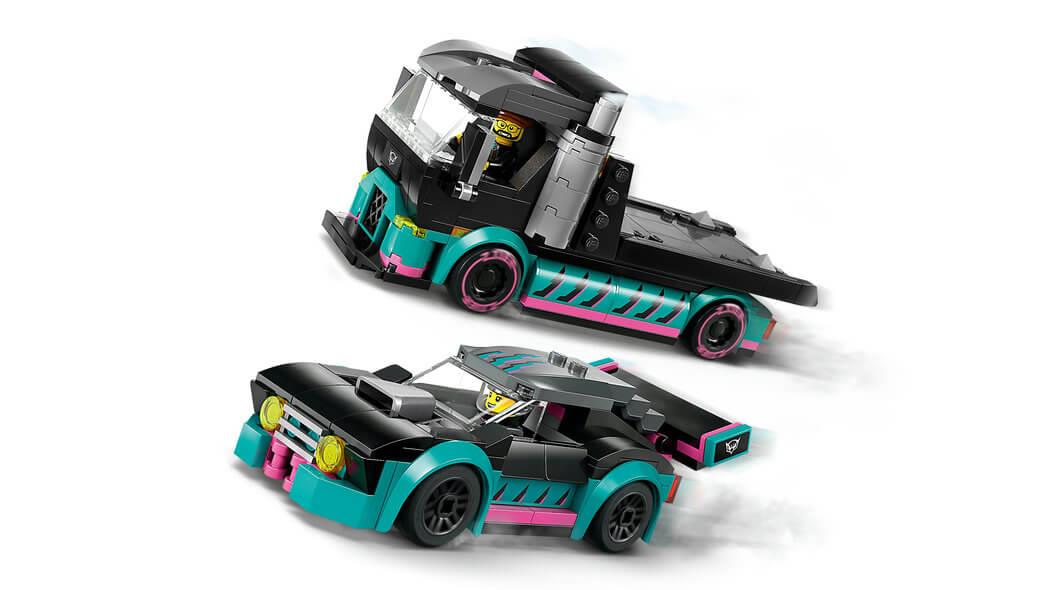 Lego City 60406 Race Car and Car Carrier Truck