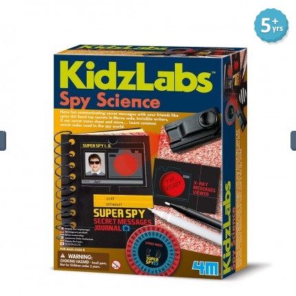 Great Gizmos 4M KidzLabs Spy Science