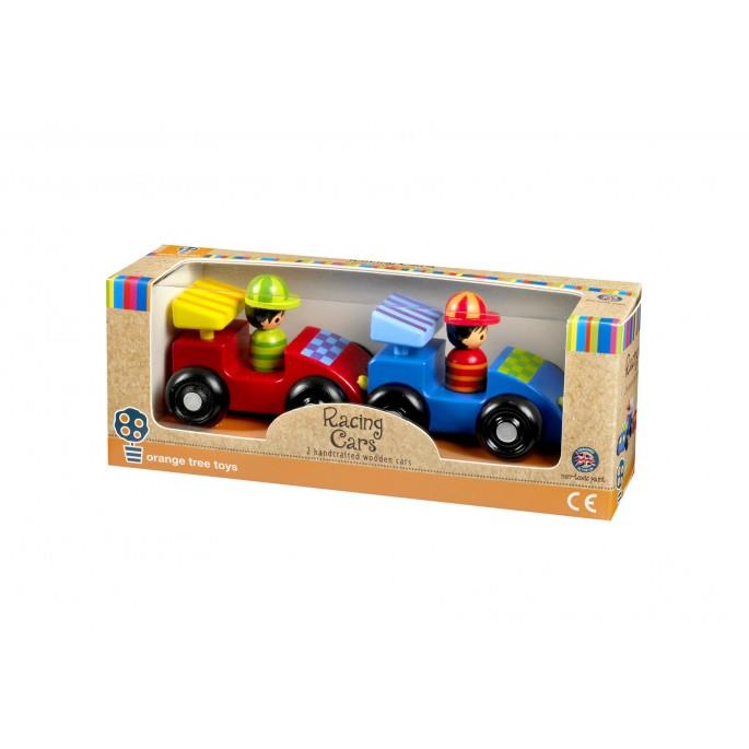 Orange Tree Toys Wooden Racing Cars