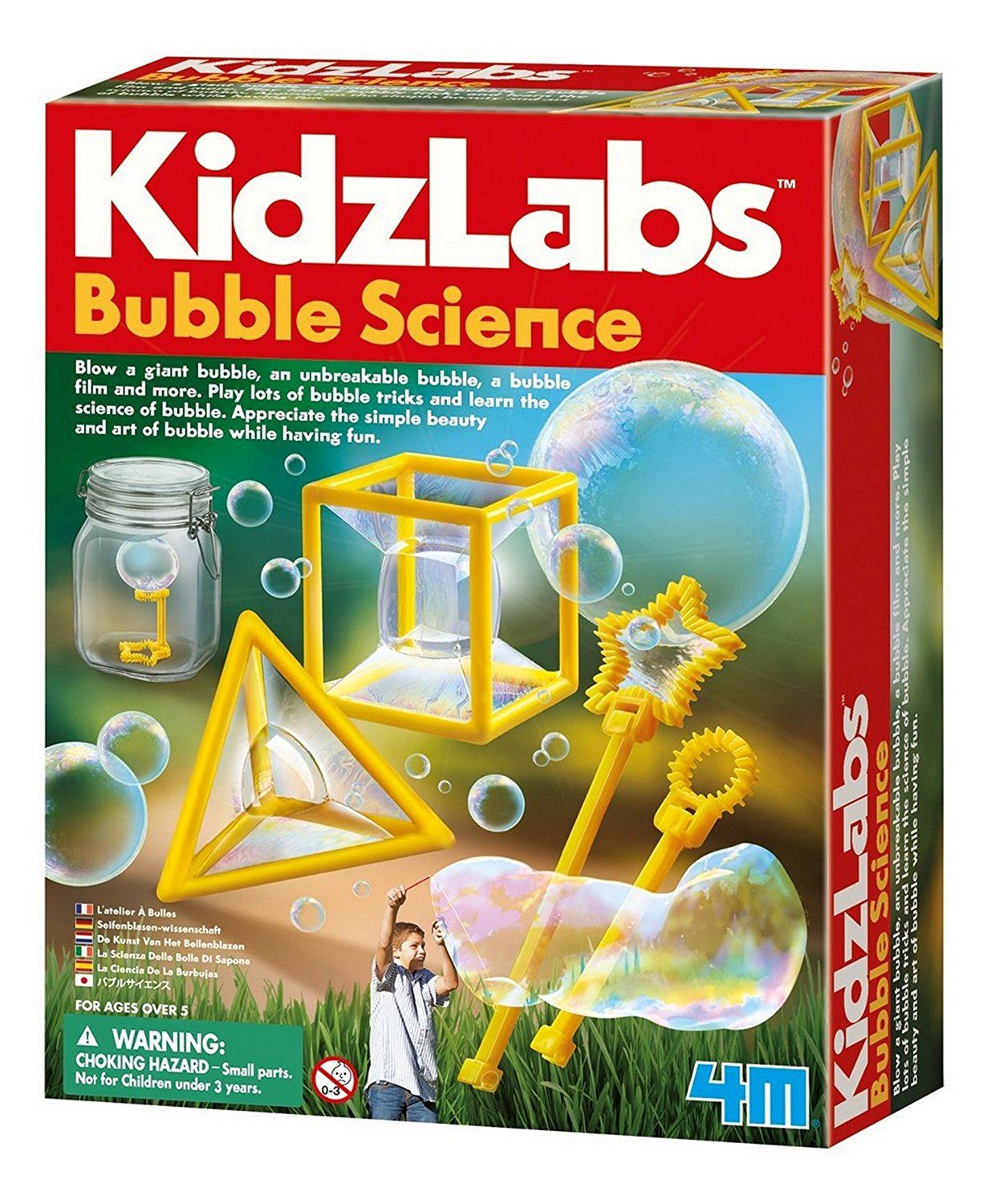 Great Gizmos 4M KidzLabs Bubble Science