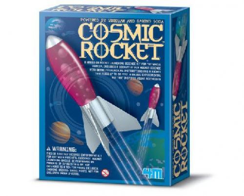 Great Gizmos 4M KidzLabs Cosmic Rocket - Powered by Vinegar and Baking soda