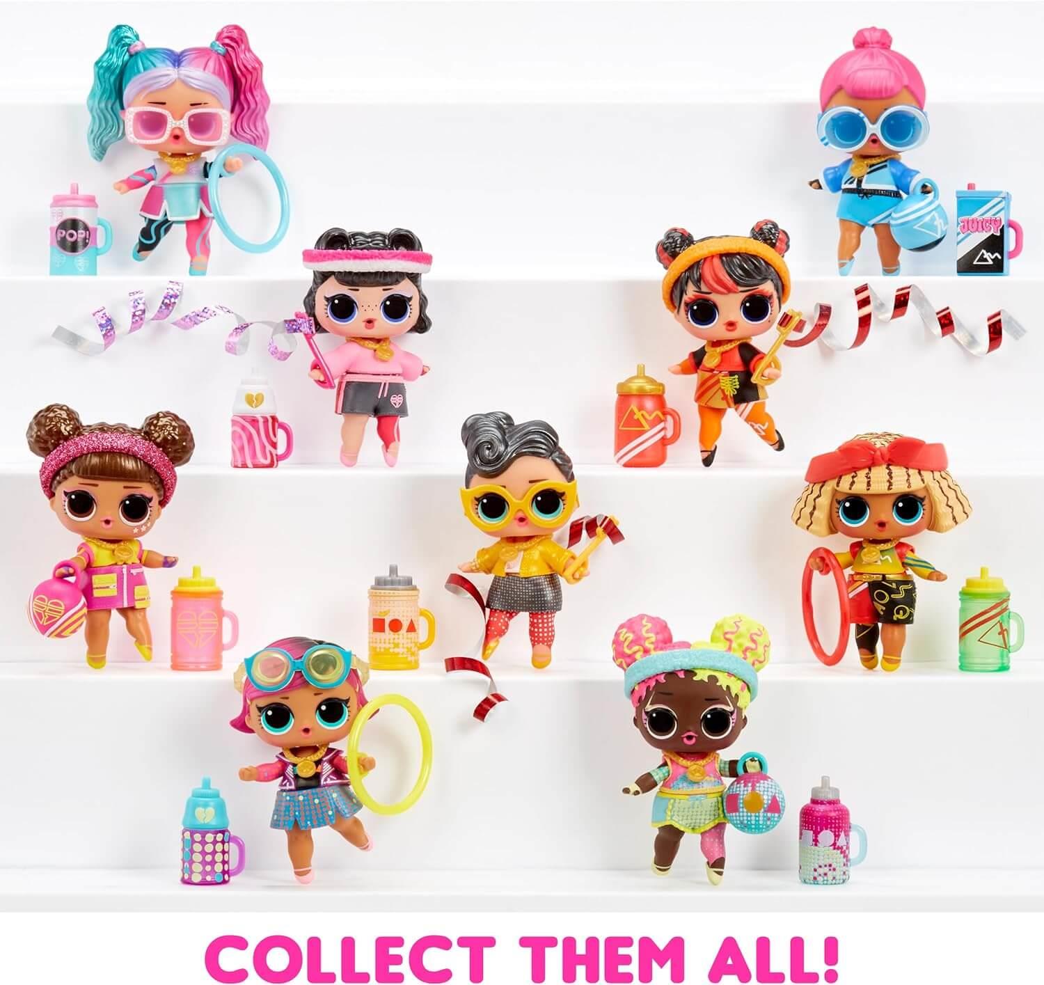 LOL Surprise All Star Sports Gymnastics Doll with 8 Surprises