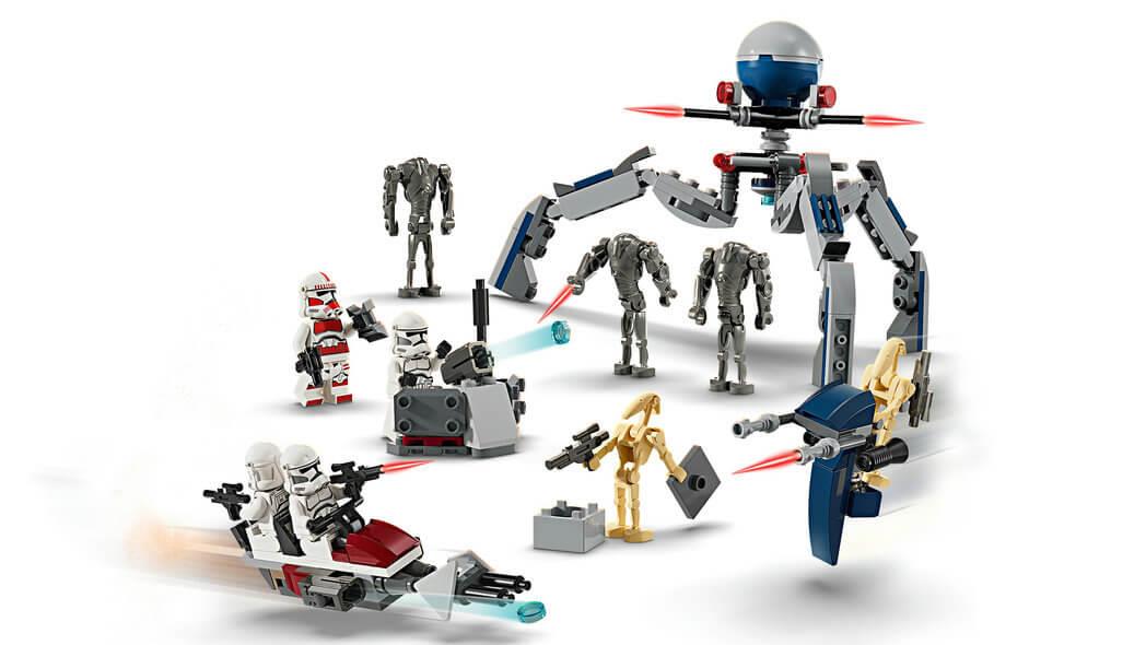 Lego Star Wars 75372 Clone Trooper & Battle Droid Battle Pack