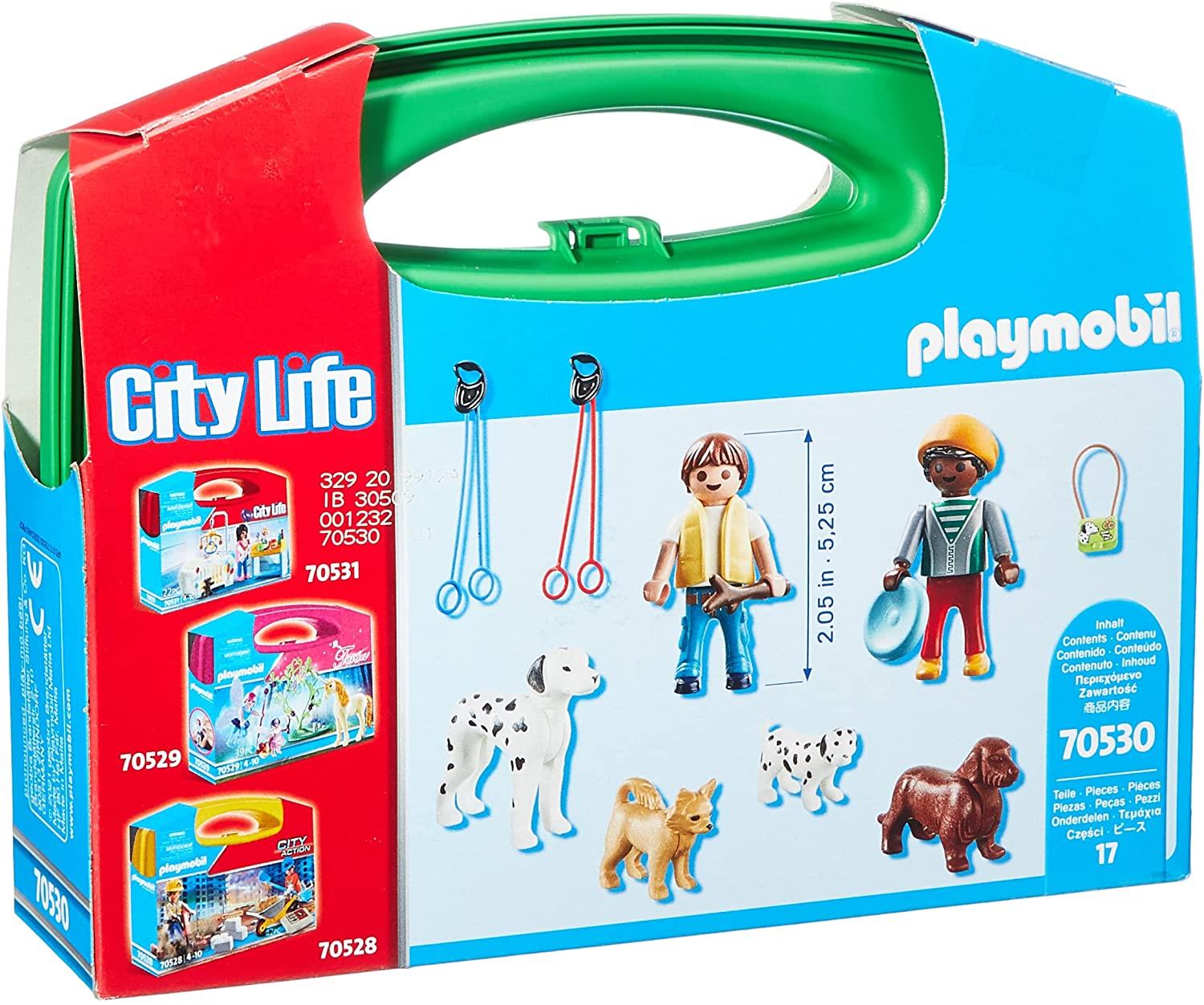 Playmobil City Life 70530 Puppy Playtime Carry Case