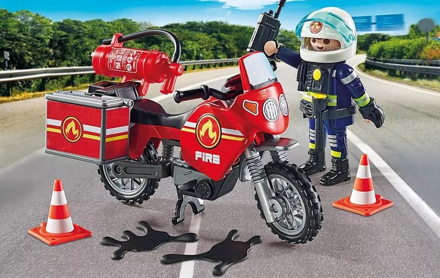 Playmobil Action Heroes 71466 Fire Engine At The Scene