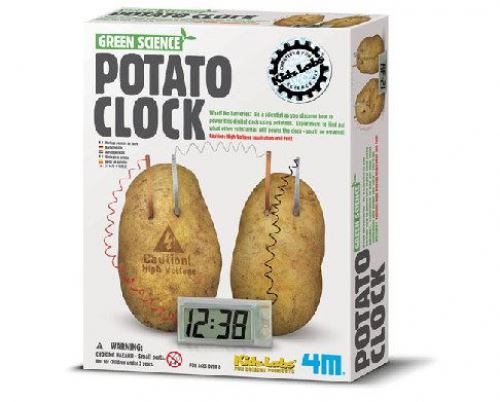 Great Gizmos 4M Green Science Potato Clock