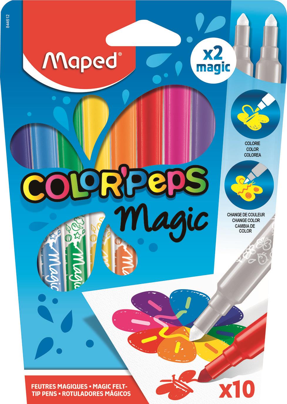 Maped Colour'Peps Magic Felt pens x 10