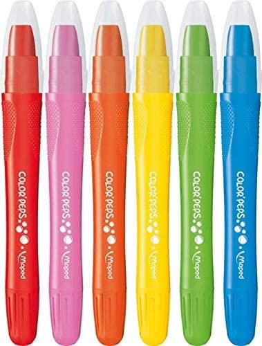 Maped Colour'Peps Gel Crayons x 6